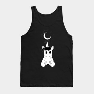 Metal unicorn Tank Top